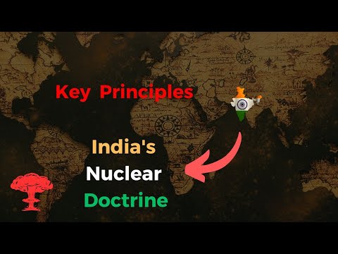 Key Principles of India's Nuclear Doctrine