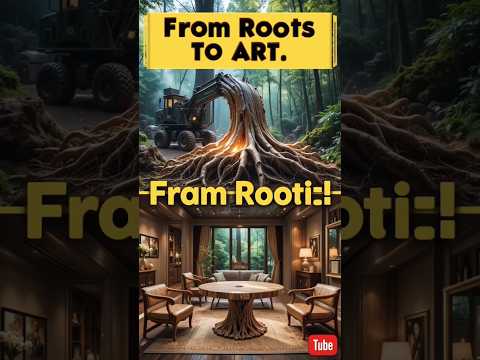 furniture | Roots to Luxury Art Furniture😱 #furniture #viral #trending #shorts #facts
