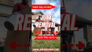 Junk Removal in Frisco, TX | Garage Cleanouts & Clutter-Free Solutions by Junk Quest
