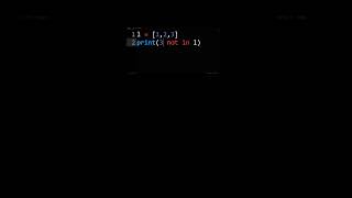 Python Not In Time Complexity