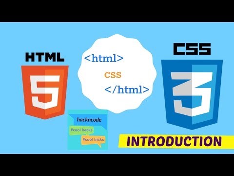 HTML and CSS tutorial #01 Introduction