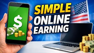 Online Earning Ideas Using Mobile Apps | Work From Home USA 🇺🇸