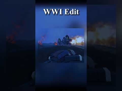 Roblox Flamer Trench Raid WW1 Edit : #shorts #shortsfeed #animation