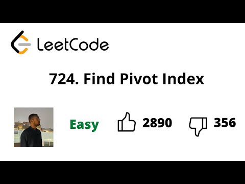724. Find Pivot Index| Leetcode Daily | Suyash