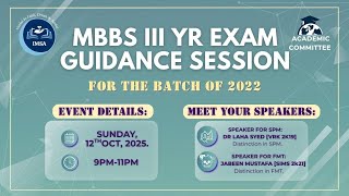 🎓 Exam Strategies for PSM & FMT | Smart Study Techniques for MBBS 3rd Year - Batch of 2022