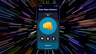 Rock, Paper, Scissors iOS App  100 Days of SwiftUI