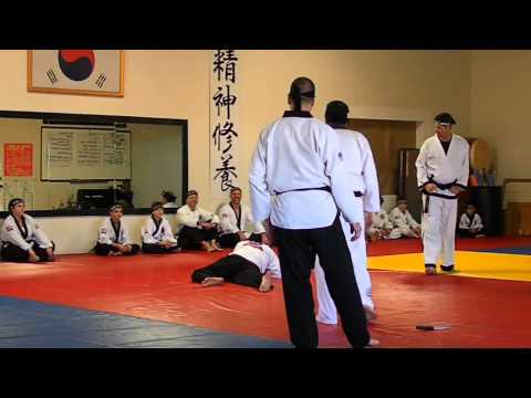 black belt demo test