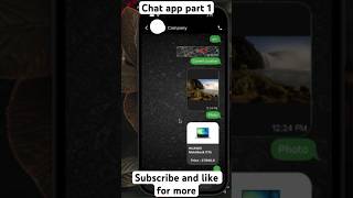 Flutter chat app #flutter #firebase  #animation #chat 🔥🔥♥️