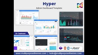 Light Hyper Admin Dashboard 2 – Responsive Bootstrap Admin Templates