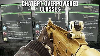 CHATGPT Makes Me The Most OVERPOWERED Classes In MW3...