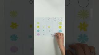 Sorting by size and color game for kids - Free printable