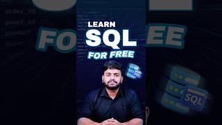 🔥Learn SQL For Free | SQL for Beginners | Intellipaat #shorts