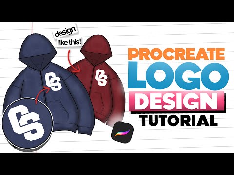 Designing Clean Logos in Procreate (& Yes, Mockups Too)