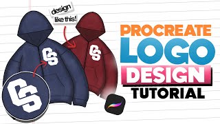 Designing Clean Logos in Procreate (& Yes, Mockups Too)