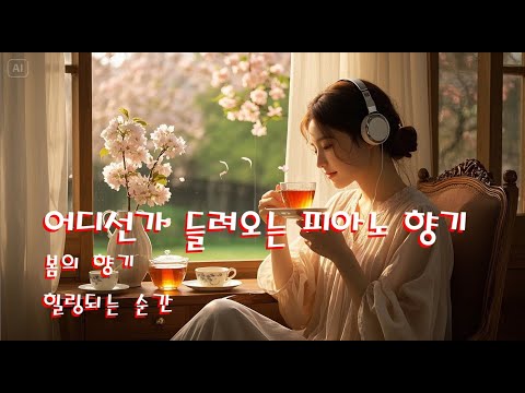 🎶어디선가 들려오는 피아노 향기 B.G.M 🎹 | 감성 & 힐링 뮤직