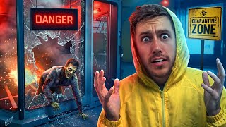 A ZOMBIE ESCAPED!? (QUARANTINE ZONE)