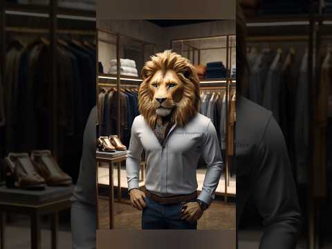 How to Create an AI-Generated Lion Ads Like This?