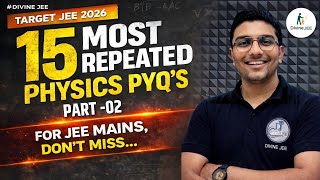 Most Repeated Questions in Physics for JEE 2026 | Complete Revision by Satyam Sir ⚡#jeemains2026