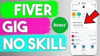 HOW TO MAKE MONEY ON FIVERR WITHOUT ANY SKILLS IN TELUGU || WORK FROM HOME JOBS IN TELUGU