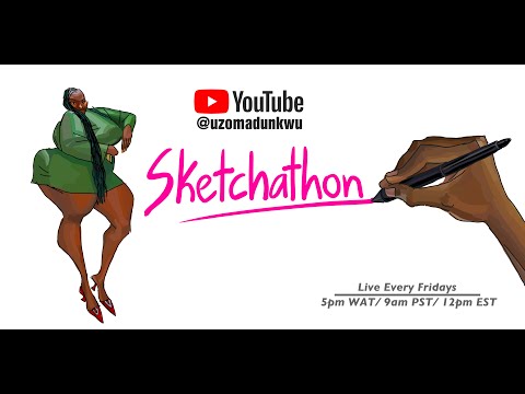 Sketchathon 9 | Watch Me Design Characters For Animation