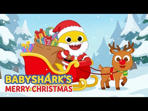 Jingle Bells & Santa Claus 🎅 | Baby Shark Christmas Compilation | Kids Songs