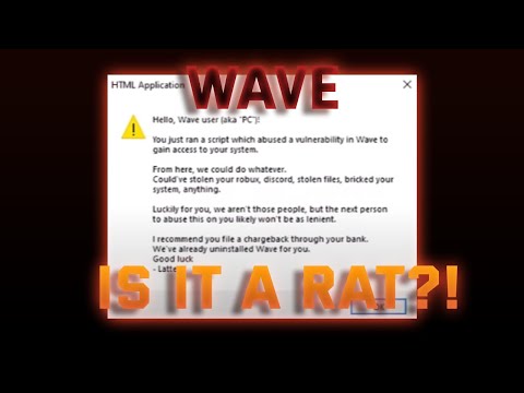 Is Wave A Rat?!(Wave HTML Application)