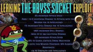 CRAFTING THE BEST INT STACK WAND & EXPOSING THE TRUTH ABOUT THE "BUGGED" ABYSS SOCKET ITEMS