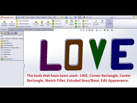 Easily 3D Love Design By, SolidWorks.