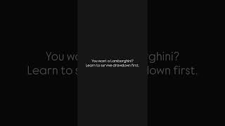 You want a Lamborghini? Learn to survive drawdown first. #learntrade #tradinglesson #crypto