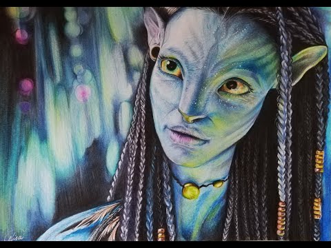 Neytiri #zoesaldana Arteza