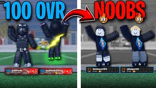 100 OVERALL DUO Goes UNDERCOVER as NOOBS!