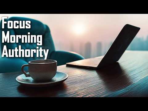🌅 Morning Authority | Executive Focus & Precision Lounge Flow