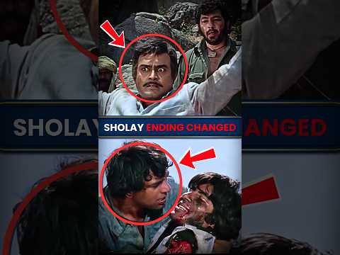 Why Sholay Movie Real Ending Was Changed?