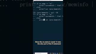 Python if else statement example