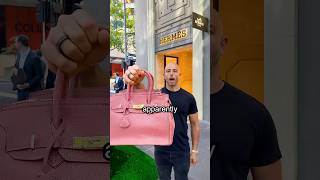 Trying to buy a Birkin bag from Hermès #luxury #money #birkinbag #hermes