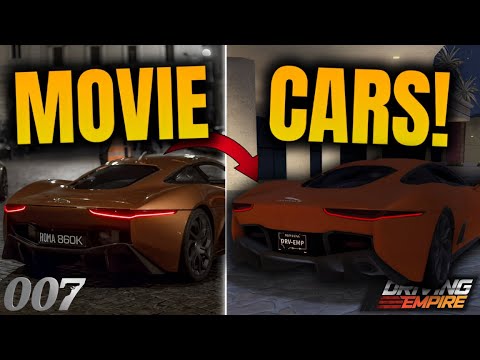 Making *MOVIE* Car Specs In Driving Empire!