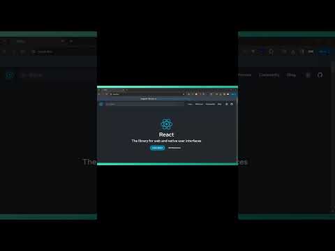 ReactJs Beginner Tutorial Part 02  #reactjs #frontenddeveloper #programming #viral #trending