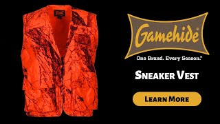 Gamehide Glimpse - Sneaker Big Game Hunting Vest - 201