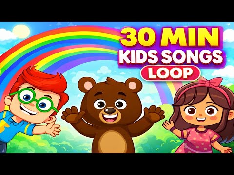 30 Minutes Kids Songs Loop | Fun & Happy Music for Toddlers | Varthai TV