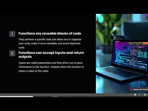 Functions and Parameters | Lecture 14 | #python