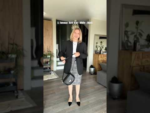 Realistic Work Outfits | 5 Business Casual Looks for a Week