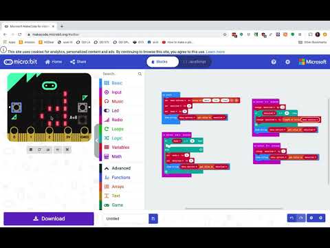 Micro:bit: Creating a Menu