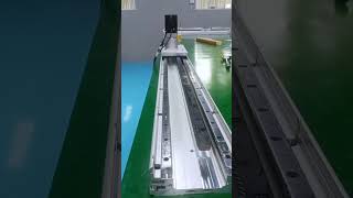 test automatic rack and pinion linear motion stage#linearactuator #linearmotion #automation #factory