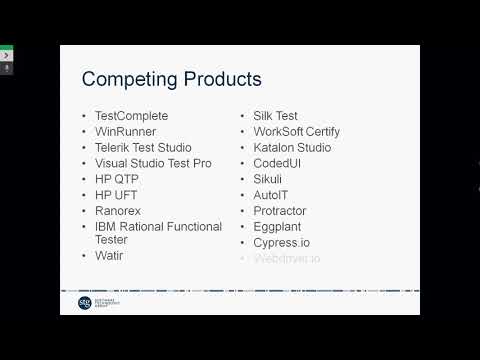 Automating Web, Mobile, and Desktop apps using Selenium Webdriver - Matt Chang Client Brown Bag