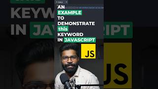 ✅ Understanding 'this' keyword with an example 🔥  #coding #javascriptdev #javascript