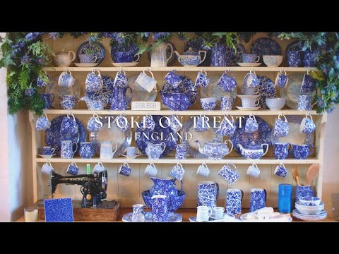 イギリス陶器の街🫖ストークオントレント/Stoke on Trentを巡る🇬🇧バーレイ×ラルフローレンコラボ品紹介｜ウエッジウッド・エマブリッジウォーター・イッタラをお得に買える街