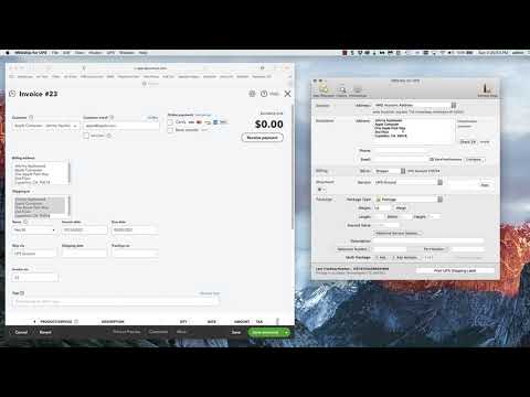 How to ship QuickBooks Online from NRGship for UPS
