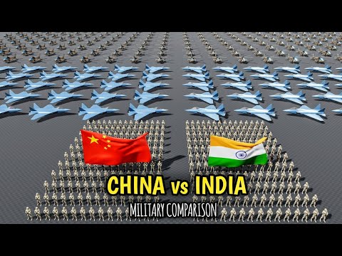 INDIA vs CHINA Military Power Comparison - 2025