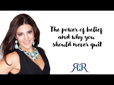 The power of belief and why you should never quit