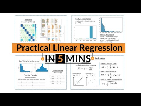 Practical Linear Regression in 5 Minutes